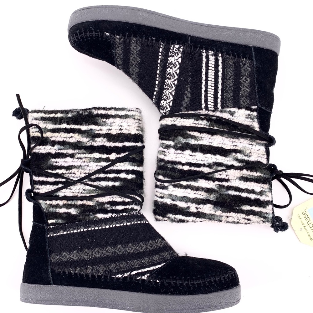 Toms Napal Winter Pull On Boot Fur Lined